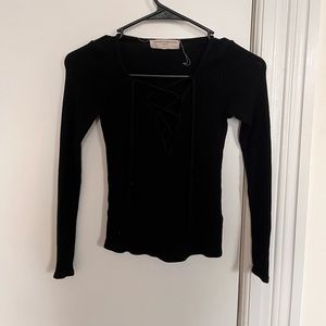 Urban Outfitters lace up top